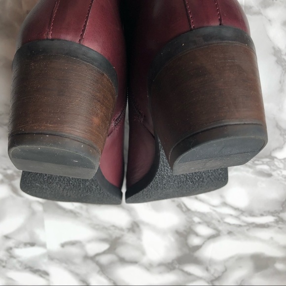 Bueno Leather Heeled Chelsea Boots Ankle Boots - Picture 10 of 16